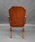 Antique Hand Dyed Leather Armchairs, 1900, Set of 7, Image 9