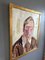 Portrait of a Troubled Soul, 1950s, Oil Painting, Framed 4