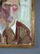 Portrait of a Troubled Soul, 1950s, Oil Painting, Framed 7