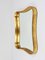 Espejo austriaco de madera dorada de Max Welz Vienna, años 40, Imagen 15