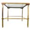 Vintage Brass Side Table with Smoke Glass, 1970s, Image 13