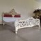 French Baroque Hand Carved Bedroom Set in White, Set of 5 5