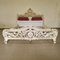 French Baroque Hand Carved Bedroom Set in White, Set of 5, Image 2