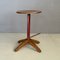 Italian Iron and Wood Stool, 1960s 1