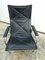 Set of Armchair with Stool in Real Leather by Strässle Hans Eichenberger, 1976 9