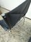 Set of Armchair with Stool in Real Leather by Strässle Hans Eichenberger, 1976 4