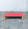 Mid-Century Red Coffee Table, Belgium, 1950s 14