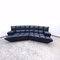 Cloud 7 Leather Sofa in Black from Bretz 4