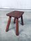 Carved Oak Side Table, 1940s 10