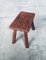 Carved Oak Side Table, 1940s 9