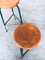 Industrial Green Tripod Stool Set, Belgium, 1950s, Set of 2 8