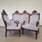 Victorian Walnut Living Room Set, Set of 3, Image 6