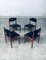 Mid-Century Dutch Design Dining Chairs, 1960s, Set of 4 17