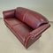 Traditional Brown Genuine Leather Sofa, Image 4