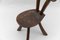 Rustic French Provincial Sculptured Chair in the style of Alexandre Noll, 1960s, Image 8