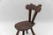 Rustic French Provincial Sculptured Chair in the style of Alexandre Noll, 1960s, Image 6