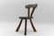 Rustic French Provincial Sculptured Chair in the style of Alexandre Noll, 1960s, Image 2