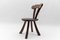 Rustikaler Französischer Provinzieller Stuhl im Stil von Alexandre Noll, 1960er 4