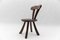 Rustic French Provincial Sculptured Chair in the style of Alexandre Noll, 1960s, Image 2