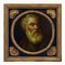Artiste de l'école napolitaine, philosophe, années 1600, huile sur toile, encadrée 1