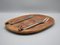 Vintage Danish Cutting Board with Cutlery from Digsmed, 1960s, Image 4