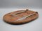 Vintage Danish Cutting Board with Cutlery from Digsmed, 1960s 3
