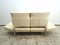 DS 450 Real Leather Sofa Two-Seater in Cream from de Sede 12
