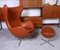 Egg Armchair and Footrest by Hans Arne Jacobsen for Fritz Hansen, Set of 2, Image 4