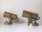 Scandinavian Modernist Brass Wall Lights, 1950s, Set of 2, Image 4