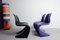 Danish Chairs Verner Panton and Fehlbaum for Hermann Miller, 1970s, Set of 4, Image 3