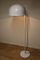 Vintage White Lacquered Metal Floor Lamp, 1970s 1