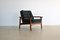 Vintage Teak and Leather Armchair, 1960s 12