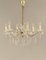 German Crystal Glass Chandelier, 1970s 1