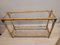 Bamboo, Brass and Glass Console Table from Maison Jansen, France, 1970s, Image 18