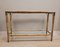 Bamboo, Brass and Glass Console Table from Maison Jansen, France, 1970s, Image 4