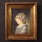 Italian Artist, Portraits, 1950, Oil on Canvases, Framed, Set of 2 7