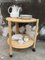 Vintage Danish Foldable Serving Trolley in Beech, 1970s, Image 7