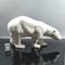Large Art Deco Polar Bear Sculpture, Czechoslovakia, 1920s, Image 4
