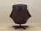 Danish Leather Swivel Armchair by H.W. Klein for Bramin, 1960s 6