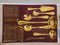 24k Gold Cutlery Set, Germany, 1970s, Set of 70 16