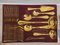 Set di posate in oro 24 kt, Germania, anni '70, set di 70, Immagine 16
