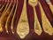 24k Gold Cutlery Set, Germany, 1970s, Set of 70, Image 17