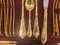 24k Gold Cutlery Set, Germany, 1970s, Set of 70 11