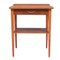 Mid-Century Danish Teak Side Table with Drawer 3