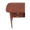 Scrivania Mid-Century in teak con due cassetti, Danimarca, Immagine 4