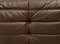 Togo Lounge Chair in Dark Brown Leather by Michel Ducaroy for Ligne Roset, Image 9
