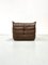 Togo Lounge Chair in Dark Brown Leather by Michel Ducaroy for Ligne Roset 8
