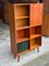 Mid-Century Danish Teak Bookcase with Cabinet and Magazine Holder, 1960s 4