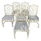 Vintage Faux Bamboo Chairs, Set of 6, Image 3