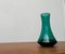 Mid-Century German Green Glass Vase from Leichlingen Rheinkristall, 1960s 11